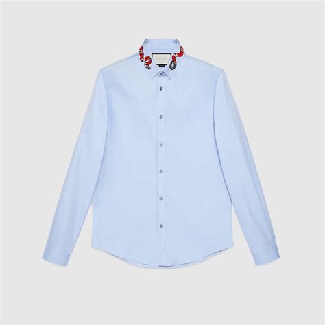 camicia fiocco gucci uomo